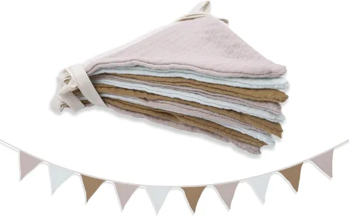 Miniatura 22 de Banderines, Banderines para habitación de bebés y niños pequeños, para decoración de guardería, cumpleaños, boda boho, fiesta de baby shower, evento
