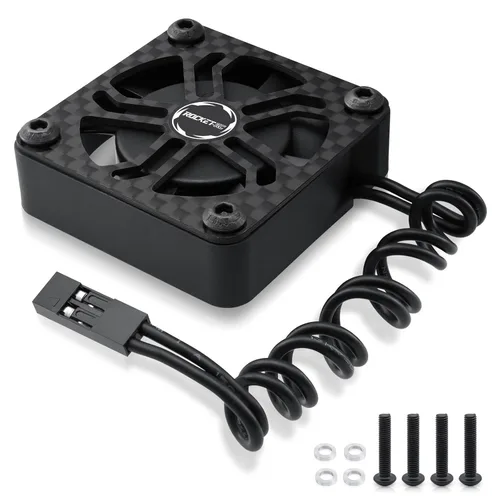 Surpass Hobby - Ventiladores de refrigeración RC de 1.575 pulgadas, 16000 RPM de alto RPM, ventilador de motor de automóvil RC para 1/8 1/10 RC Car