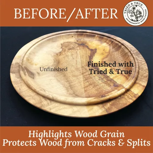 Miniatura 3 de Tried & True Acabado Original para Madera, Pinta - Mezcla de Aceite de Linaza y Cera de Abeja, Ideal para Toda Carpintería, Durabilidad de Larga