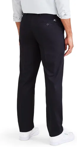Miniatura 3 de Dockers Pantalones de corte recto para hombre, color caqui sin hierro con protección contra manchas