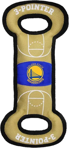 Miniatura 23 de Pets First NBA Atlanta Hawks Field Toy - Juguete de nailon resistente para mascotas con costuras de doble ribete y chirriador interior, talla única