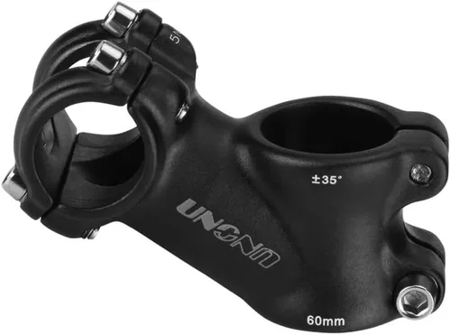 Miniatura 8 de 25.4 vástago 4.331 in 35 grados FOMTOR Bike Manillar Stem Riser MTB vástago para bicicleta de montaña bicicleta carretera BMX MTB
