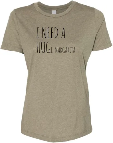 Miniatura 14 de Cute Women's Screen Printed Crew Neck Tee, Shirts With Sayings, Dusty Blue or Olive