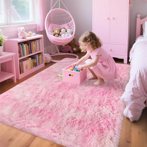 Miniatura 115 de Alfombras de pasillo beige de 2 x 6 pies para dormitorio, sala de estar, alfombra de felpa suave y esponjosa, alfombra de pasillo para pasillos