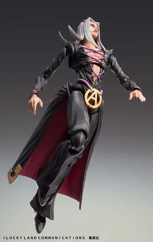 Miniatura 6 de MediCos JoJo's Bizarre Adventure Part 5: Chozo Kado Leone Abbacchio Super Action Estatua Figura Multicolor
