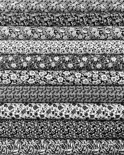 Miniatura 15 de LUMANSUO 50 piezas de tela de algodón de 12 x 12 pulgadas, retazos para acolchado, paquetes de tela de algodón para bricolaje, diseño floral