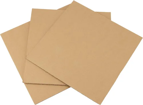 Miniatura 5 de Paquete de 100 hojas de cartón corrugado de 9 x 12 pulgadas, hojas de cartón grueso de 0.079 in a granel, insertos de embalaje planos para envío