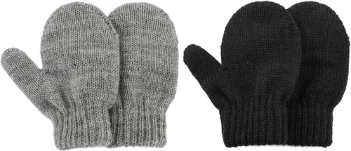Miniatura 16 de Century Star Guantes cálidos de invierno para niños pequeños, guantes elásticos mágicos para niños y niñas, tejido suave para bebé