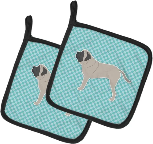 Miniatura 413 de Caroline's Treasures BB3567PTHD - Juego de soportes para ollas de cocina resistentes al calor, almohadillas calientes para cocinar, hornear, Copo