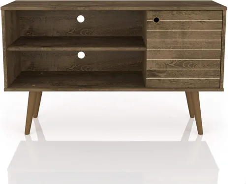 Miniatura 26 de Manhattan Comfort Liberty Soporte de TV Moderno de Mediados de Siglo para Televisores de hasta 46 Pulgadas, Centro de Entretenimiento