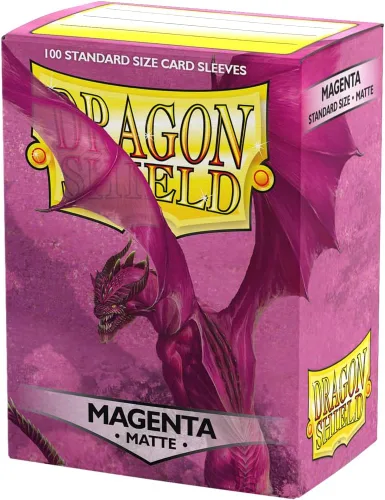 Miniatura 24 de Dragon Shield Fundas mate para tarjetas de tamaño estándar 100 CT – Fundas TCG lisas y resistentes Compatible con Pokemon, Flesh & Blood, One