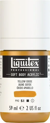 Miniatura 20 de Liquitex Professional Soft Body - Pintura acrílica, botella de 2 onzas (59 ml), blanco titanio Titanio Blanco