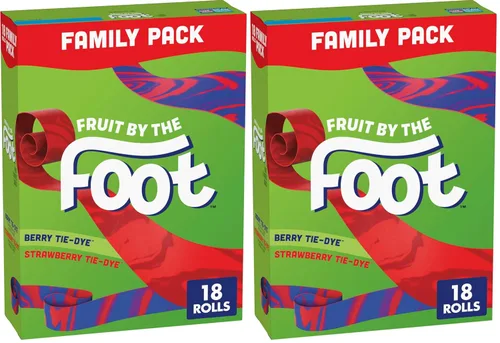 Miniatura 9 de Fruit by the Foot Snacks con sabor a frutas, Starburst, paquete variado, 6 unidades (paquete de 8)