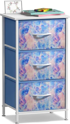 Miniatura 29 de Sorbus Cómoda de tela para dormitorio de niños, cómoda de 5 cajones, torre de almacenamiento alta, organizador de ropa, para armario, sala