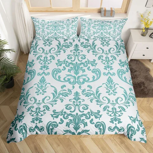 Miniatura 9 de Feelyou Buffalo Ranch - Juego de funda de edredón con diseño de bisontes norteamericanos, tamaño individual (Twin), juegos de ropa de cama