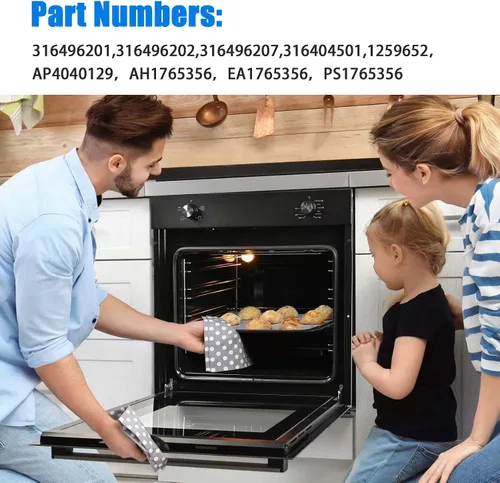Miniatura 5 de Parrilla de Horno de Rango Mejorada 31649620 para Horno GE, 24.2 x 16 Pulgadas, Parrilla de Horno de Repuesto AP4040129, 316496207, 316404501