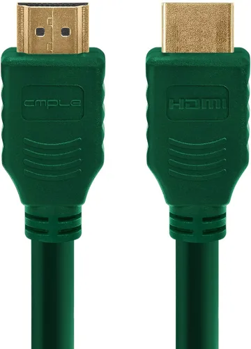 Miniatura 10 de Cmple - Cable HDMI de alta velocidad HDTV Ultra-HD (UHD) 3D, 4K @60Hz, 18Gbps 28AWG HDMI Cable de retorno de audio de 15 pies, negro