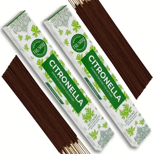 Miniatura 65 de Barritas de incienso de olíbano y mirra - Total 40 barritas de incienso - Paquete doble de 20 barritas de incienso - Inciensos - Inscents - Mirra