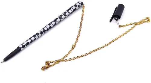 Miniatura 2 de Enjoyer - Bolígrafo a collar con cadena, bolígrafo desaparecido, trucos mágicos, primer plano, trucos mágicos, ilusiones de escenario, accesorios