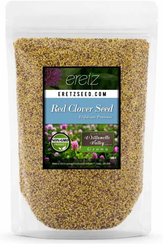 Miniatura 8 de Semillas de trébol rojo (25 libras) – Elige el tamaño. Semillas prémium de Willamette Valley, cultivadas en Oregon, sin rellenos, sin