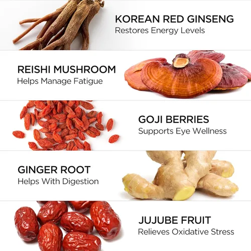 Miniatura 5 de JUNG Kwan Jang Hong Sam Won - Bebida de ginseng rojo coreano, té de hierbas vegano (30 bolsas)
