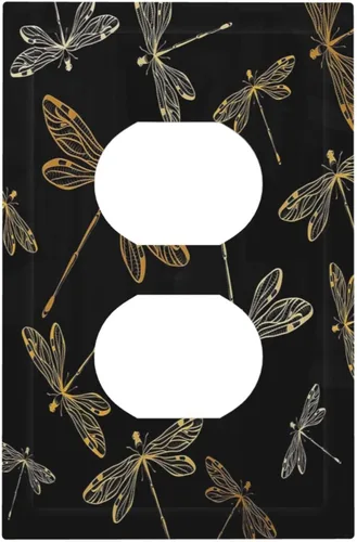 Miniatura 85 de Cubierta de Interruptor de Luz de 1 Gang con Flores Silvestres Bohemias, Hierbas, Floral, Decorativa, Planta Botánica, Naturaleza, Acuarela, Placa
