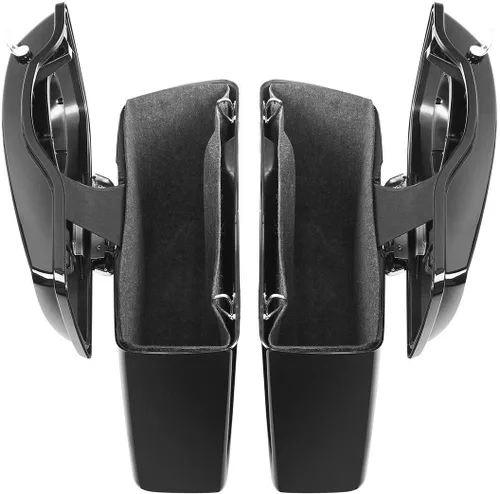 Miniatura 4 de TCMT Alforjas duras de 6 x 9 pulgadas, tapas y forros para bocina, inserto de alfombra para Harley 2014-2024 Touring Road King Road Glide Street