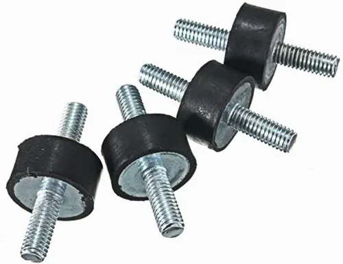 Miniatura 10 de Soportes de goma M4 amortiguadores antivibración Silentblock bobinas para coche y barco, paquete de 4 (M4 0.394 x 0.394 in)
