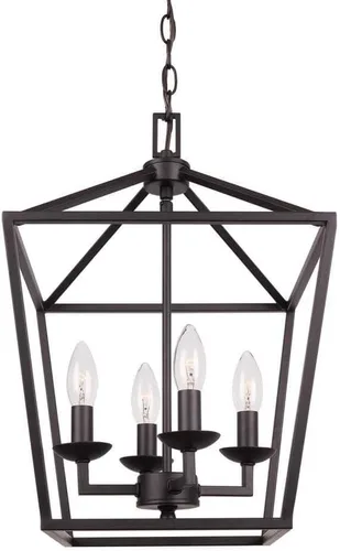 Miniatura 9 de Home Decorators Collection 4- Candelabro enjaulado de bronce claro
