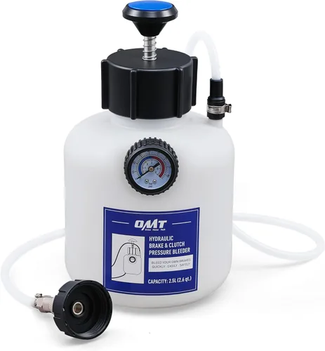 Kit de purga de frenos Orion Motor Tech, extractor de líquido de frenos de 2.5L para una persona compatible con Ford VW BMW y más, purga de presión