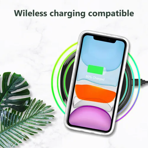 Miniatura 6 de Funda para iPhone 11 con purpurina dorada, delgada, a prueba de golpes, flexible, funda de TPU de silicona suave para iPhone 11 de 6.1 pulgadas