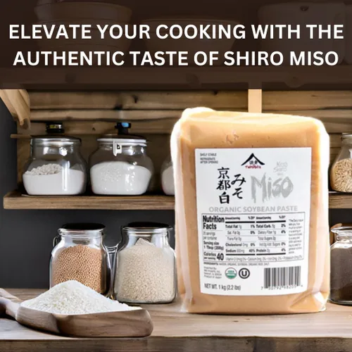 Miniatura 3 de Kyoto Shiro - Pasta de miso blanca envejecida 3 meses por Namikura Miso Co 2.2 lbs (2.2 libras)