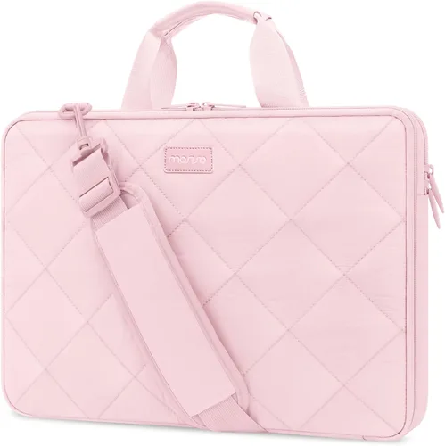 Miniatura 9 de MOSISO 360 Protective Laptop Shoulder Bag, Double Layer Fluffy Padded Laptop Bag with Anti-theft Zipper