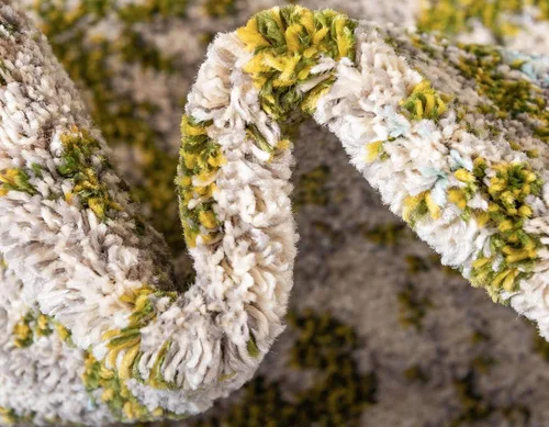 Miniatura 7 de Unique Loom Estrella Collection - Alfombra de área Vella (9' x 12' 2" Rectángulo Azul/Gris)