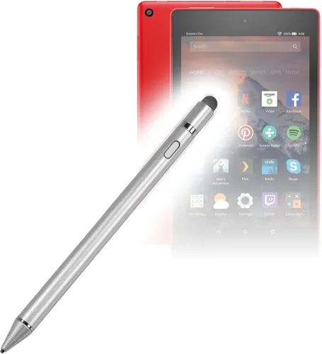 BoxWave AccuPoint Active Stylus Pen compatible con Amazon Fire HD 8 (7ª generación 2017), lápiz digital electrónico con punta ultra fina para Amazon