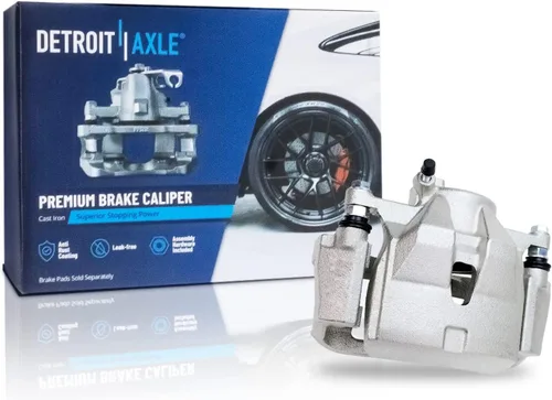 Miniatura 3 de Detroit Axle - Kit de freno delantero para Toyota RAV4 Prius V Lexus HS250h Scion xB Rotores de freno de disco de 10.83 pulgadas Pinza de freno