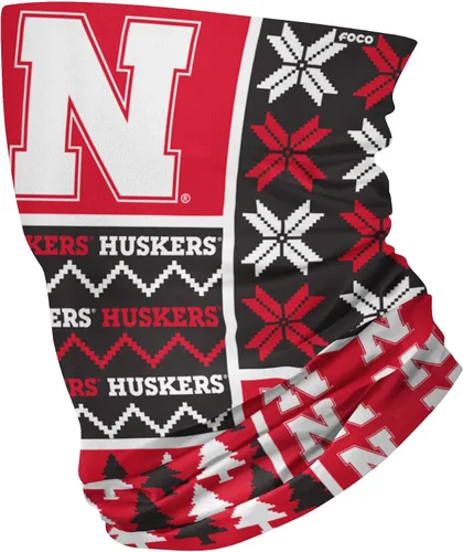 Miniatura 136 de FOCO NCAA unisex-adult Ncaa Team Logo Neck Gaiter Multiuse Logotipo grande.