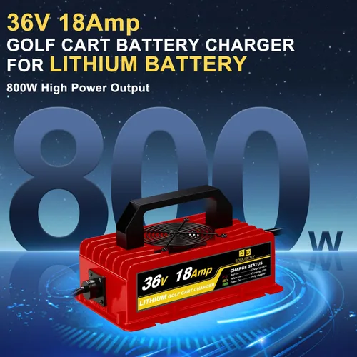 Miniatura 4 de cargador del carro de golf de 36V 18AMP Volt, cargador de batería del carro de golf del litio de EZGO TXT