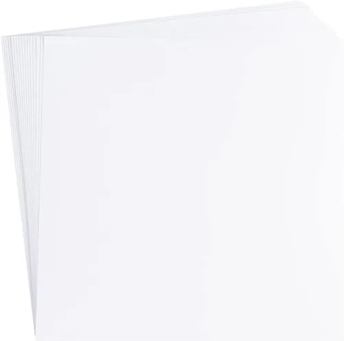 Miniatura 20 de Paquete de 100 hojas de cartulina gruesa en blanco de alta calidad para invitaciones, tarjetas de felicitación, postales, fotos, papel de 250GSM