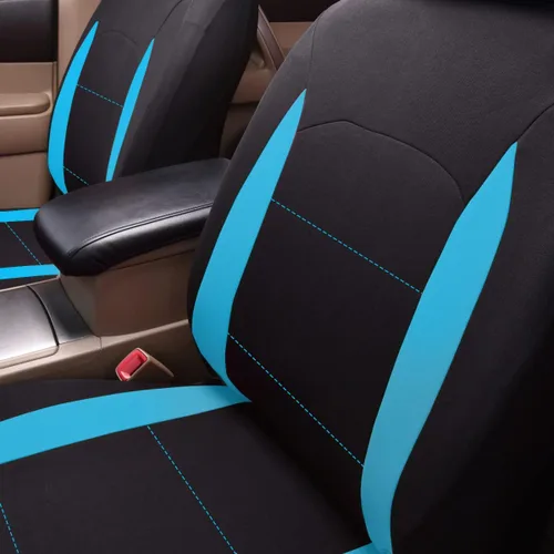 Miniatura 5 de Flying Banner Fundas de asiento de coche, asientos delanteros, asiento trasero, poliéster, protectores de asiento de automóvil, instalaciones