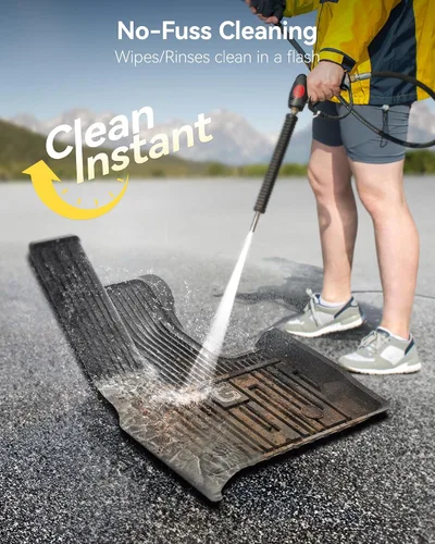 Miniatura 4 de 3W Alfombrillas de Piso y Forro de Carga Compatibles con Mercedes-Benz Clase G SUV 2019-2024 2025 TPE Para Todo Clima Ajuste Personalizado