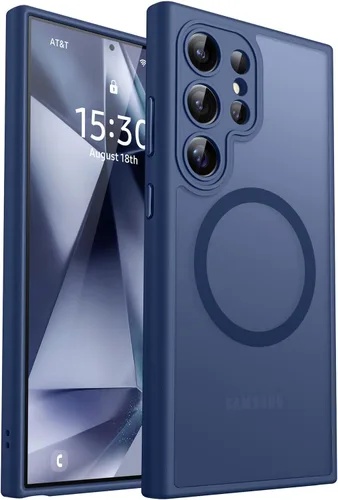 Miniatura 44 de CANSHN Funda diseñada para Samsung Galaxy A16-5G [protección completa de la cámara] [compatible con Magsafe] funda protectora trasera translúcida