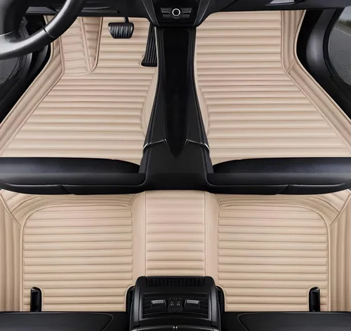 Miniatura 10 de Alfombrillas de Piso de Automóvil de Ajuste Personalizado por SARAHS - Cuero PU Impermeable de Cobertura Completa para la Mayoría de Automóviles