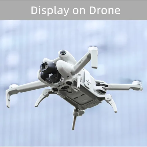 Miniatura 4 de Tren de aterrizaje extendido para DJI Mini 4 Pro, pata de araña de aterrizaje plegable compatible con accesorios Mavic Mini 4 Pro, gris