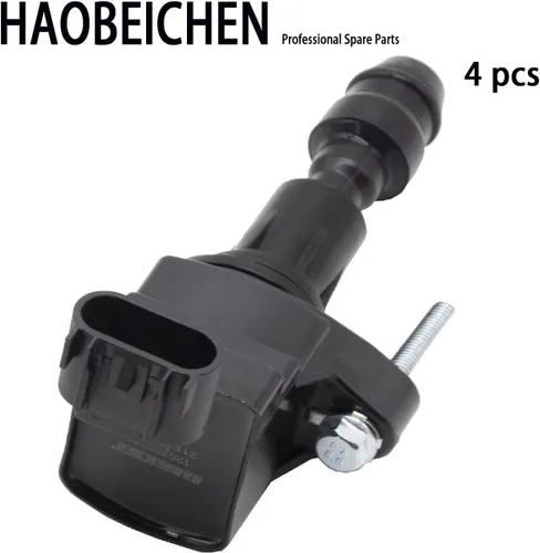 Miniatura 4 de Paquete de 4 bobinas y bujías de iridio compatibles con Chevrolet HHR Cobalt Malibu Equinox Buick Regal Verano Lacrosse GMC Terrain Pontiac G5 G6