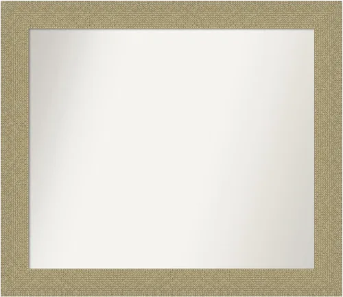 Miniatura 106 de Amanti Art Espejo de pared personalizado no biselado (24.25 x 24.25 pulgadas), marco dorado de mosaico, varios tamaños personalizados, espejo