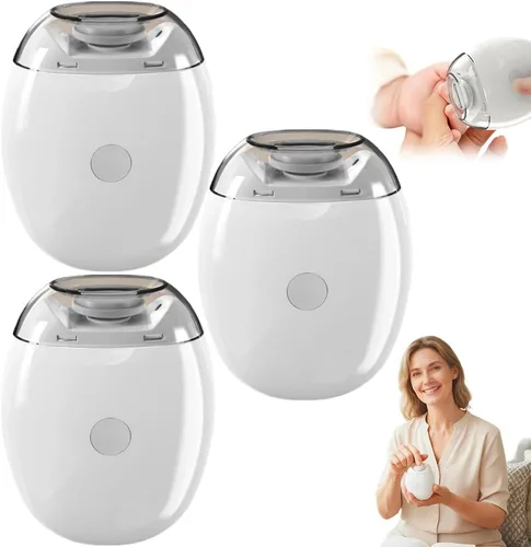 Miniatura 8 de Cortaúñas eléctrico automático, amoladora de uñas automática universal 2026, recortadora automática de uñas con almacenamiento de luz y restos