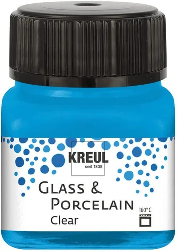 Miniatura 8 de Kreul Pintura de vidrio y porcelana, verde manzana, 0.7 fl oz