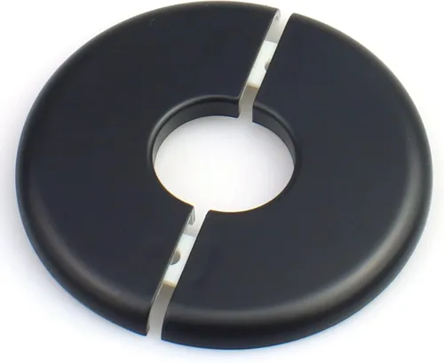 Miniatura 2 de FDXGYH 2 piezas de cinta autoadhesiva de ABS de 1-1/3 pulgadas de identificación de 1-1/3 pulgadas, cubierta de placa redonda para grifería de agua