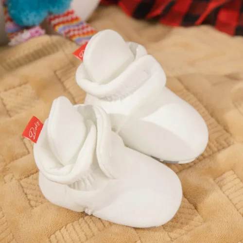 Miniatura 112 de Sawimlgy - Botines de algodón antideslizantes para recién nacido, con agarre, para cuna o para el invierno